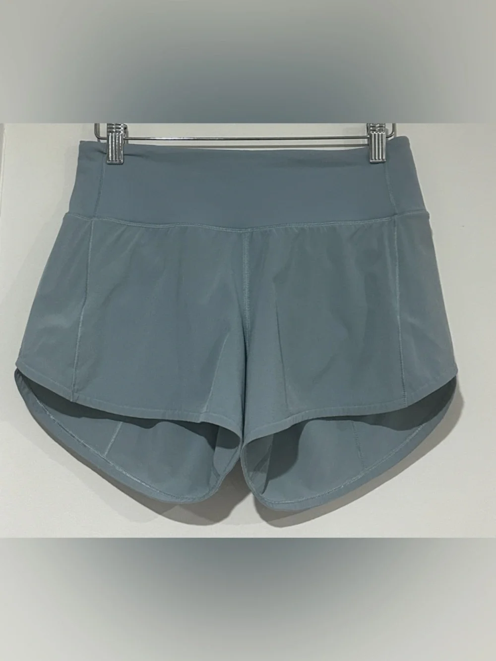 Lululemon Speed Up Short Long Chambray